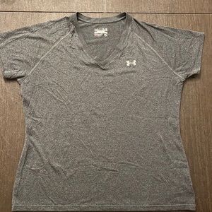 Under Armour V-neck Shirt | Semi-Fitted Under Armour HeatGear V-Neck Shirt